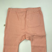 Load image into Gallery viewer, Girls Milk &amp; Masuki, pink organic cotton leggings/bottoms, NEW, size 4,  