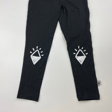 Load image into Gallery viewer, Girls Milk &amp; Masuki, organic cotton blend leggings, diamond knees, NEW, size 4,  
