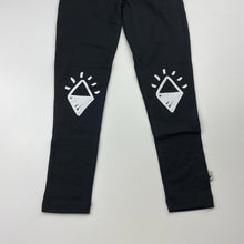 Load image into Gallery viewer, Girls Milk &amp; Masuki, organic cotton blend leggings, diamond knees, NEW, size 5,  