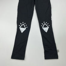 Load image into Gallery viewer, Girls Milk &amp; Masuki, organic cotton blend leggings, diamond knees, NEW, size 7,  