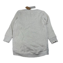 Load image into Gallery viewer, Girls Milk &amp; Masuki, fleece lined organic cotton tunic sweater, NEW, size 5, L: 51cm at front