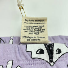 Load image into Gallery viewer, unisex Milk &amp; Masuki, organic cotton leggings/bottoms, fox dreaming, NEW, size 1,  