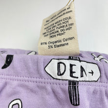 Load image into Gallery viewer, unisex Milk &amp; Masuki, organic cotton leggings/bottoms, fox dreaming, NEW, size 2,  
