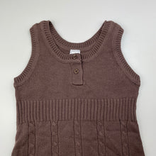 Load image into Gallery viewer, Girls Target, knitted casual sleeveless dress, EUC, size 3, L: 52cm