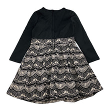 Load image into Gallery viewer, Girls Origami, long sleeve party/formal dress, EUC, size 5, L: 60cm
