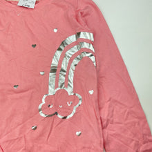 Load image into Gallery viewer, Girls Anko, cotton long sleeve top, rainbow, NEW, size 7,  