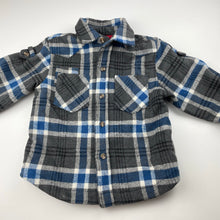 Load image into Gallery viewer, Boys Target, fleece lined winter shirt/shacket, EUC, size 3,  