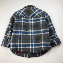 Load image into Gallery viewer, Boys Target, fleece lined winter shirt/shacket, EUC, size 3,  