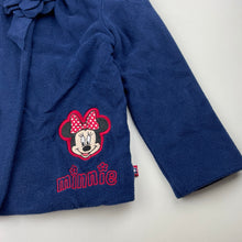 Load image into Gallery viewer, Girls Disney, Minnie Mouse cotton lined fleece jacket, EUC, size 5,  