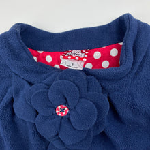 Load image into Gallery viewer, Girls Disney, Minnie Mouse cotton lined fleece jacket, EUC, size 5,  