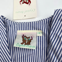 Load image into Gallery viewer, Girls Crystal Bears, lightweight cotton short sleeve jacket, NEW, size 6,  