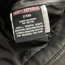Load image into Gallery viewer, Girls URBAN REPUBLIC, embroidered faux leather jacket, EUC, size 2,  