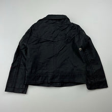 Load image into Gallery viewer, Girls URBAN REPUBLIC, embroidered faux leather jacket, EUC, size 2,  