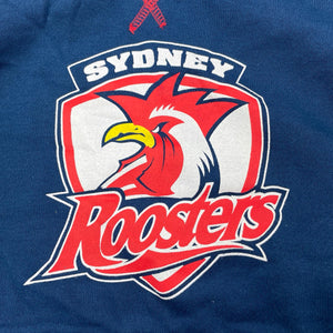 unisex NRL Suporter, Sydney Roosters fleece lined hoodie sweater, NEW, size 10,  