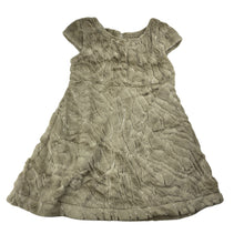 Load image into Gallery viewer, Girls Fanny Look, lined faux fur &amp; sequin dress, EUC, size 4, L: 52cm
