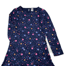 Load image into Gallery viewer, Girls Target, navy cotton long sleeve dress, EUC, size 10, L: 67cm