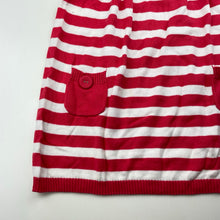 Load image into Gallery viewer, Girls Milkshake, knitted cotton summer dress, light marks, FUC, size 4, L: 53cm