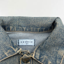 Load image into Gallery viewer, Boys COOKIE, stretch denim shirt, poppers, FUC, size 3,  