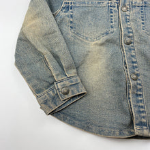 Load image into Gallery viewer, Boys COOKIE, stretch denim shirt, poppers, FUC, size 3,  