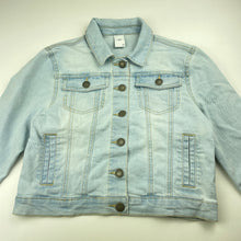 Load image into Gallery viewer, Girls Target, lightweight stretch denim jacket, GUC, size 12,  