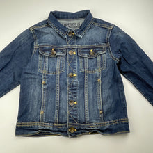 Load image into Gallery viewer, Boys Tex, blue denim jacket, poppers, GUC, size 6,  