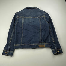 Load image into Gallery viewer, Boys Tex, blue denim jacket, poppers, GUC, size 6,  