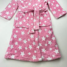 Load image into Gallery viewer, Girls Kids &amp; Co, fleece dressing gown/bath robe, L: 64cm, FUC, size 3,  