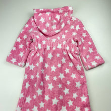 Load image into Gallery viewer, Girls Kids &amp; Co, fleece dressing gown/bath robe, L: 64cm, FUC, size 3,  