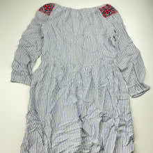 Load image into Gallery viewer, Girls Tilii, embroidered lightweight viscose dress, NEW, size 14, L: 75cm