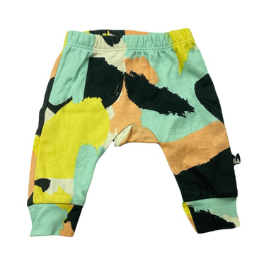 unisex Milk & Masuki, organic cotton leggings/bottoms, colour field, EUC, size 0000,  