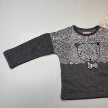 Load image into Gallery viewer, Girls Funky Babe, fleece lined lightweight sweater / top, NEW, size 2,  
