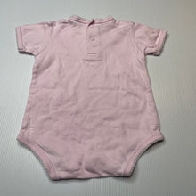 Load image into Gallery viewer, Girls Baby World, pink cotton bodysuit / romper, GUC, size 00,  
