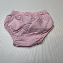Load image into Gallery viewer, Girls Max &amp; Tilly, lightweight cotton nappy cover / bloomers, EUC, size 00,  