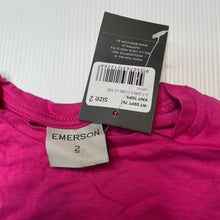 Load image into Gallery viewer, Girls Emerson, lightweight cotton long sleeve top, NEW, size 2,  