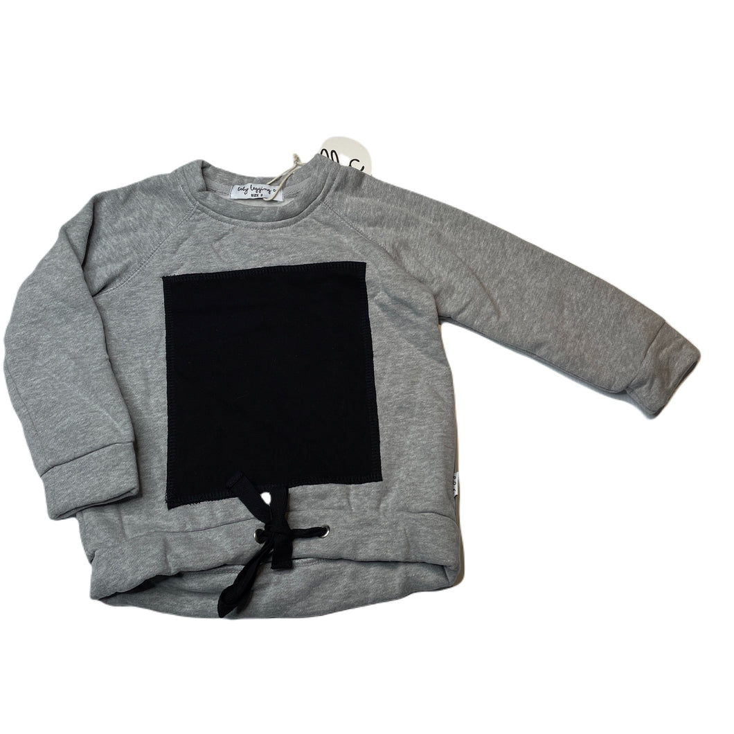 unisex Baby Legging Co, fleece lined sweater / jumper, NEW, size 2,  