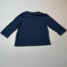 Load image into Gallery viewer, Boys Target, navy cotton long sleeve top, dinosaurs, GUC, size 1,  