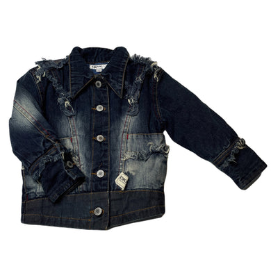 Girls DKNY Baby, cotton lined denim jacket, GUC, size 2,  