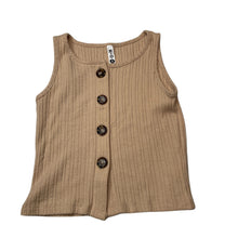 Load image into Gallery viewer, Girls KID, ribbed stretchy sleeveless top, GUC, size 5,  