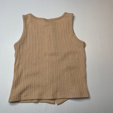 Load image into Gallery viewer, Girls KID, ribbed stretchy sleeveless top, GUC, size 5,  