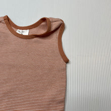 Load image into Gallery viewer, unisex Target, striped cotton singlet top, EUC, size 0000,  