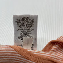 Load image into Gallery viewer, unisex Target, striped cotton singlet top, EUC, size 0000,  