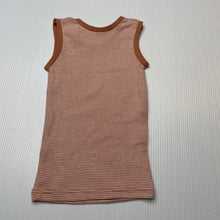 Load image into Gallery viewer, unisex Target, striped cotton singlet top, EUC, size 0000,  