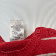 Load image into Gallery viewer, Boys Target, knitted cotton sweater / jumper, GUC, size 0,  