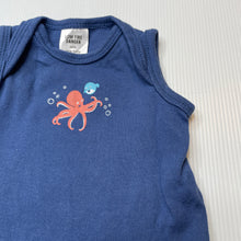 Load image into Gallery viewer, unisex Target, cotton singletsuit/romper, octopus, GUC, size 0000,  