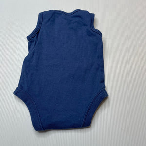 unisex Target, cotton singletsuit/romper, octopus, GUC, size 0000,  