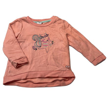 Load image into Gallery viewer, Girls Target, embroidered fleece lined sweater / jumper, GUC, size 2,  