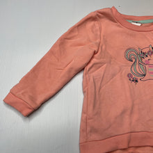 Load image into Gallery viewer, Girls Target, embroidered fleece lined sweater / jumper, GUC, size 2,  