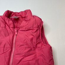 Load image into Gallery viewer, Girls Kids &amp; Co, pink puffer vest / sleeveless jacket, GUC, size 3,  