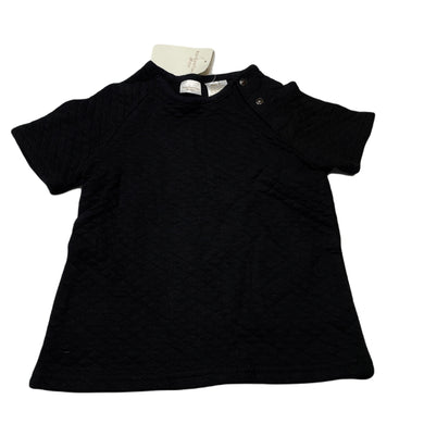 Girls Kardashian Kids, black quilted short sleeve top, NEW, size 4,  