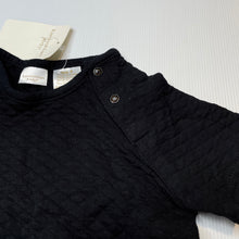 Load image into Gallery viewer, Girls Kardashian Kids, black quilted short sleeve top, NEW, size 4,  